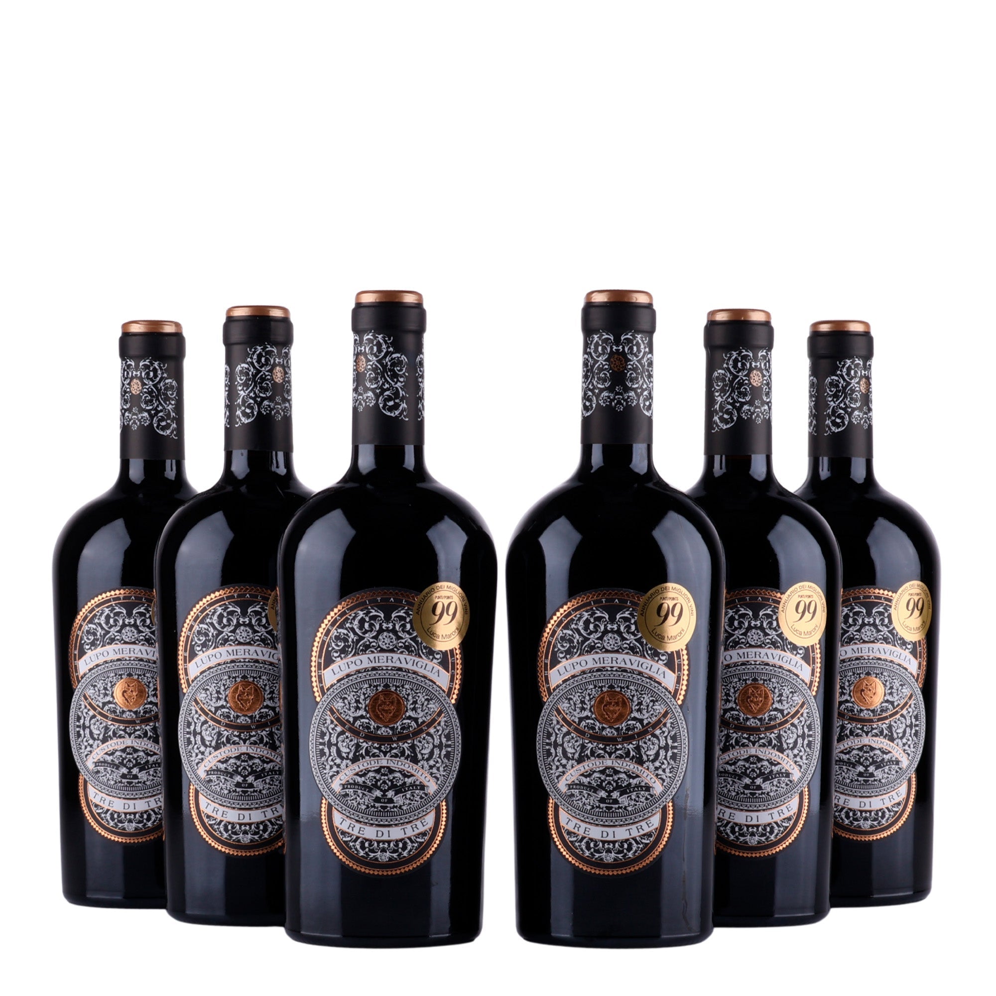 Lupo Meraviglia - Tre Di Tre - Puglia IGT Rotwein - 2024