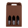 Geschenkbox - Naturfarbe 3 Flaschen