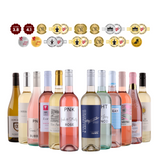 Vinhuset XL Sommerkarton - 6 Roséweine und 6 Weißweine 🌸✨🥂